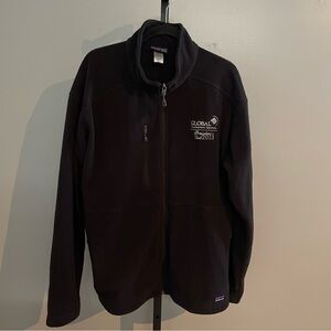 Patagonia Synchilla Black Fleece Full Zip Jacket Size XL